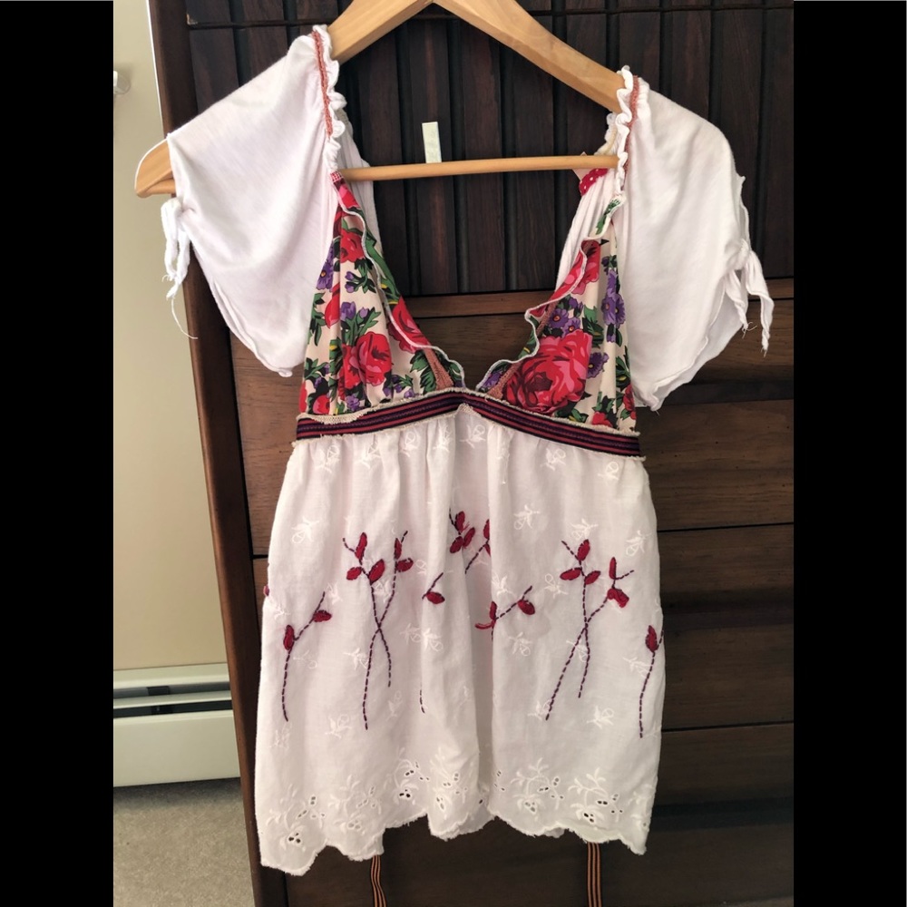 EUC Free people boho shirt